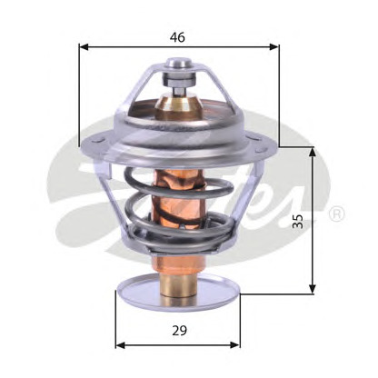 Photo Thermostat d'eau GATES TH10482G1