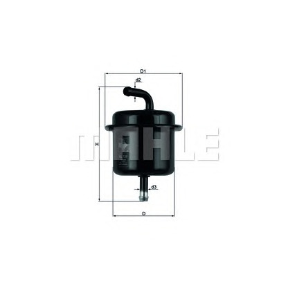 Photo Filtre à carburant KNECHT KL136