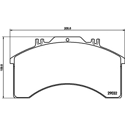 Foto Kit pastiglie freno, Freno a disco TEXTAR 2903203