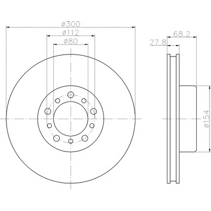 Photo Brake Disc TEXTAR 92032500