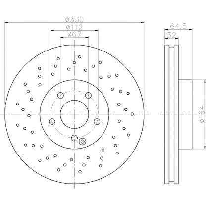 Photo Brake Disc TEXTAR 92120207