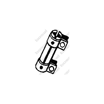 Photo Pipe Connector, exhaust system; Pipe Connector, exhaust system BOSAL 265459