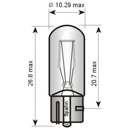 Photo Bulb, indicator; Bulb, licence plate light; Bulb, tail light; Bulb, park-/position light; Bulb, contour-/marker light; Bulb; Bulb, position-/marker light; Bulb, position-/marker light SPAHN GLÜHLAMPEN 3221