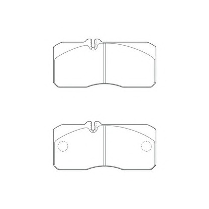 Photo Brake Pad Set, disc brake JURID 2905509560