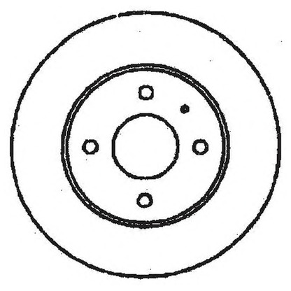 Zdjęcie Tarcza hamulcowa BENDIX 561129BC