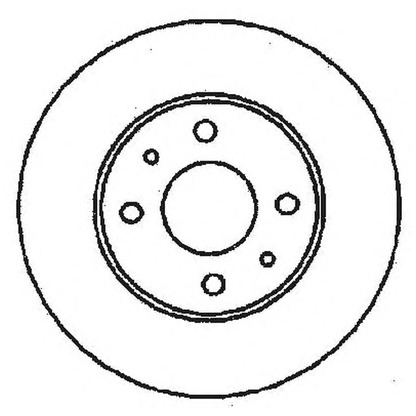 Photo Disque de frein BENDIX 561486BC