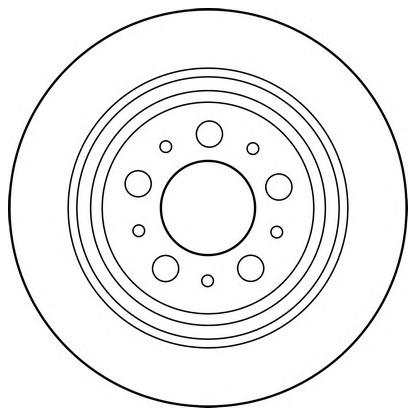 Photo Disque de frein BENDIX 562174BC