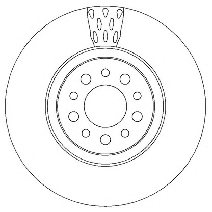 Photo Brake Disc BENDIX 562391B