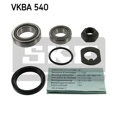 Фото Комплект подшипника ступицы колеса SKF VKBA540