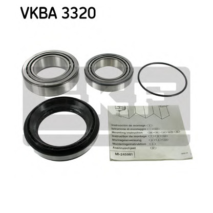 Фото Комплект подшипника ступицы колеса SKF VKBA3320