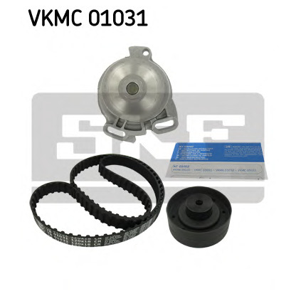 Photo Pompe à eau + kit de courroie de distribution SKF VKMC01031