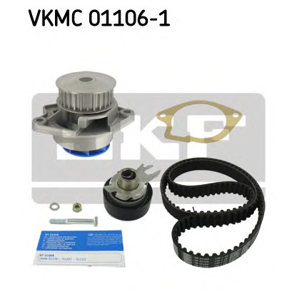 Photo Water Pump & Timing Belt Kit SKF VKMC011061