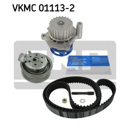 Photo Pompe à eau + kit de courroie de distribution SKF VKMC011132