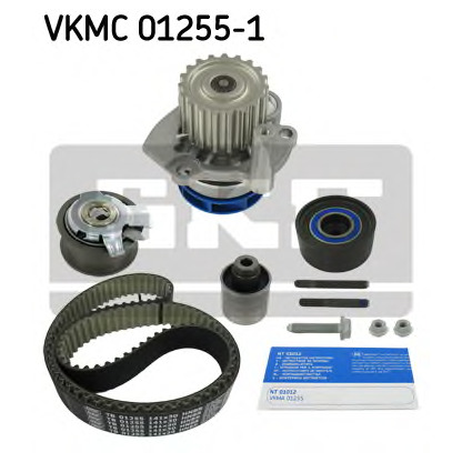 Photo Pompe à eau + kit de courroie de distribution SKF VKMC012551