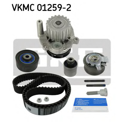 Foto Bomba de agua + kit correa distribución SKF VKMC012592
