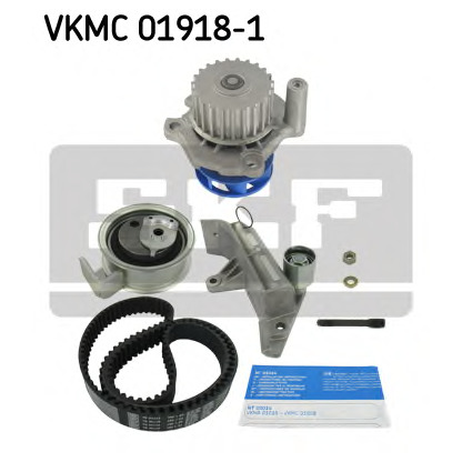 Foto Pompa acqua + Kit cinghie dentate SKF VKMC019181