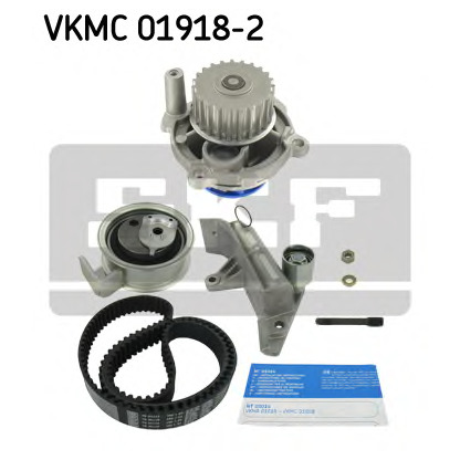 Photo Pompe à eau + kit de courroie de distribution SKF VKMC019182