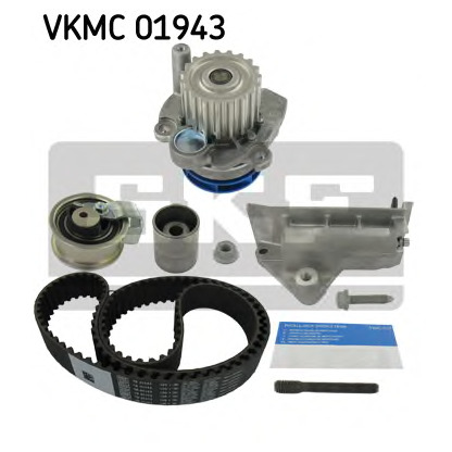 Photo Pompe à eau + kit de courroie de distribution SKF VKMC01943