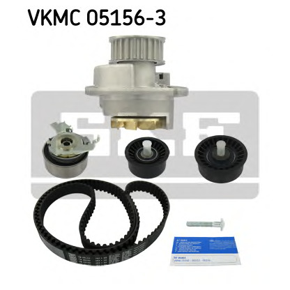 Photo Water Pump & Timing Belt Kit SKF VKMC051563