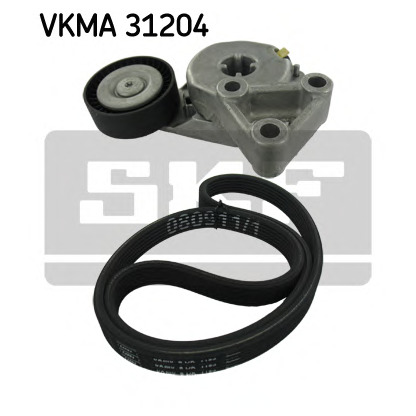 Photo V-Ribbed Belt Set SKF VKMA31204