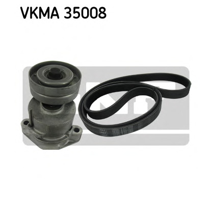Photo V-Ribbed Belt Set SKF VKMA35008