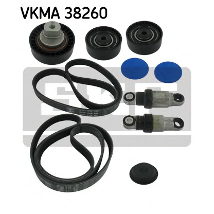 Photo V-Ribbed Belts SKF VKMA38260