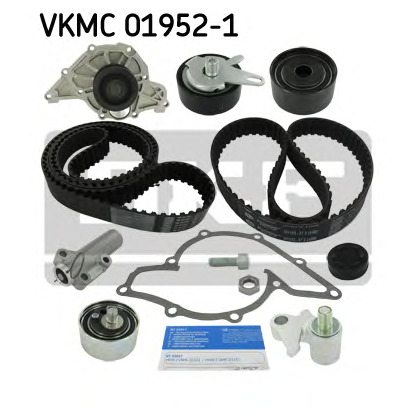 Foto Pompa acqua + Kit cinghie dentate SKF VKMC019521