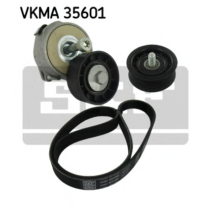 Photo V-Ribbed Belt Set SKF VKMA35601