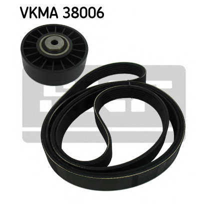 Photo V-Ribbed Belt Set SKF VKMA38006