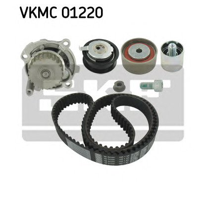 Foto Pompa acqua + Kit cinghie dentate SKF VKMC01220