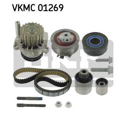 Foto Pompa acqua + Kit cinghie dentate SKF VKMC01269