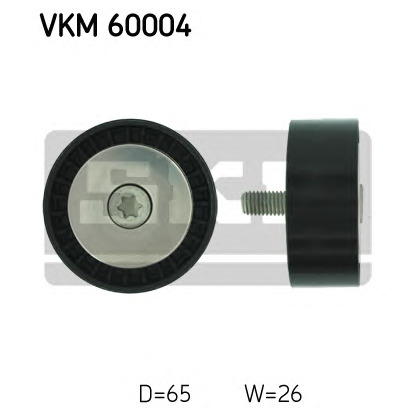 Photo Deflection/Guide Pulley, v-ribbed belt SKF VKM60004
