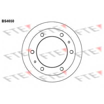 Photo Brake Disc FTE BS4650