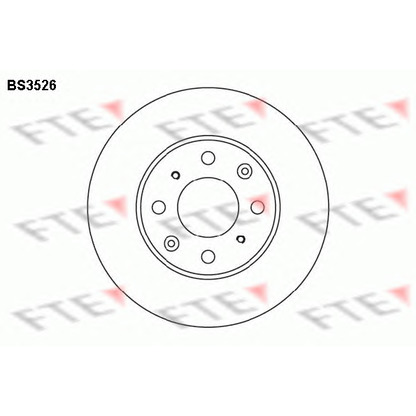Photo Disque de frein FTE BS3526