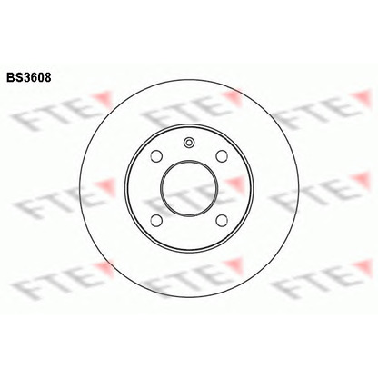 Foto Disco de freno FTE BS3608