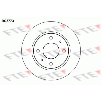 Photo Disque de frein FTE BS3773