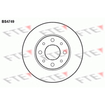 Photo Disque de frein FTE BS4749