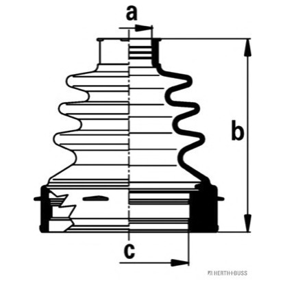 Zdjęcie Zestaw osłon, półoż napędowa HERTH+BUSS J2882021