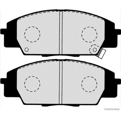 Photo Brake Pad Set, disc brake HERTH+BUSS J3604067