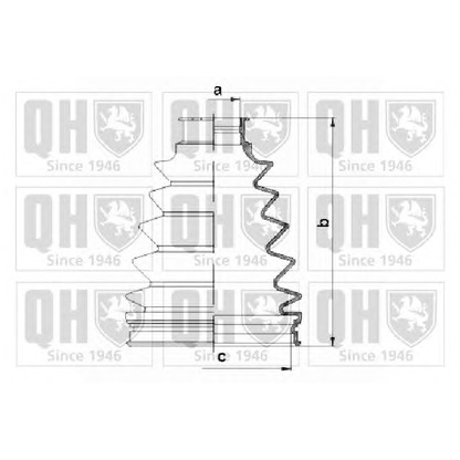 Foto Juego de fuelles, árbol de transmisión QUINTON HAZELL QJB1092