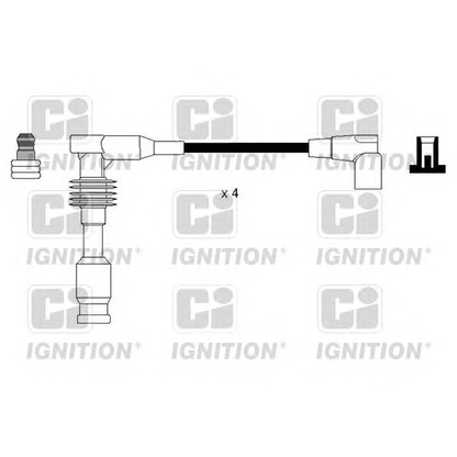 Photo Ignition Cable Kit QUINTON HAZELL XC1185