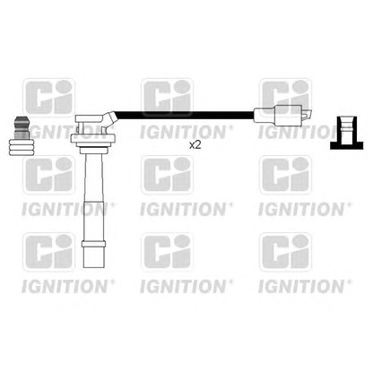 Фото Комплект проводов зажигания QUINTON HAZELL XC1221