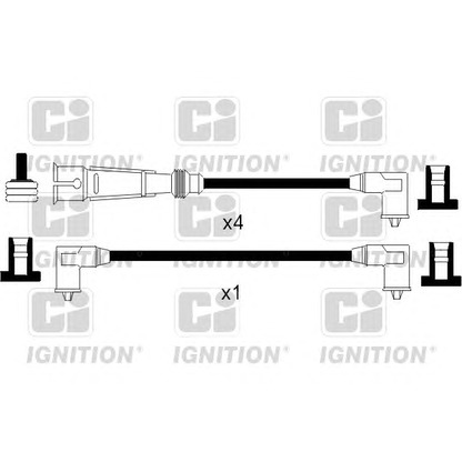 Foto Kit cavi accensione QUINTON HAZELL XC225