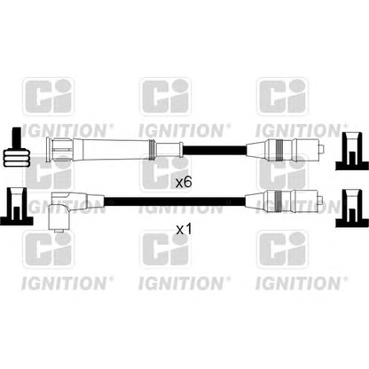 Foto Kit cavi accensione QUINTON HAZELL XC469