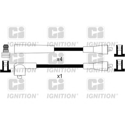 Photo Ignition Cable Kit QUINTON HAZELL XC786