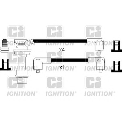 Photo Ignition Cable Kit QUINTON HAZELL XC875