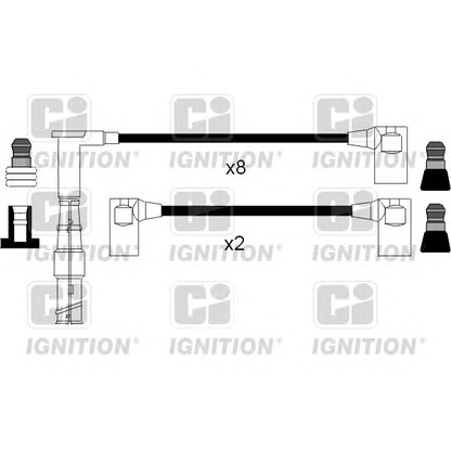 Foto Juego de cables de encendido QUINTON HAZELL XC922