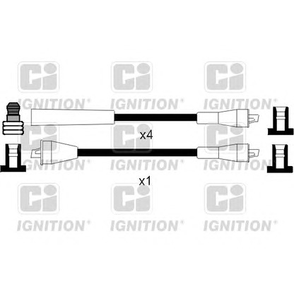 Photo Ignition Cable Kit QUINTON HAZELL XC990