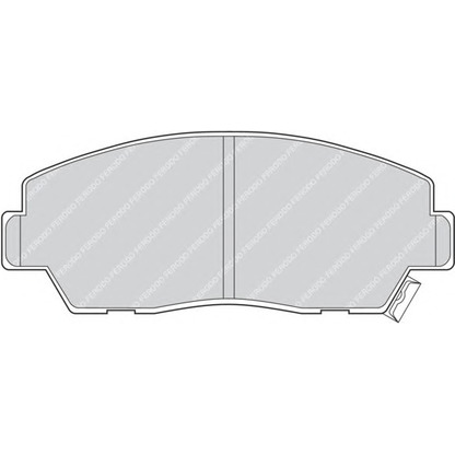 Foto Bremsbelagsatz, Scheibenbremse FERODO FDB633