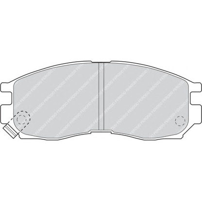 Photo Brake Pad Set, disc brake FERODO FDB764